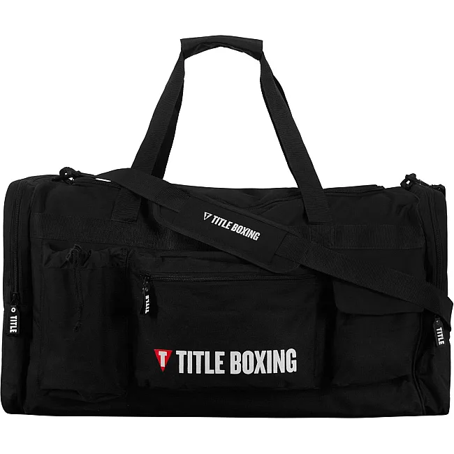 Спортивная сумка TITLE Boxing Deluxe Gear Bag Black