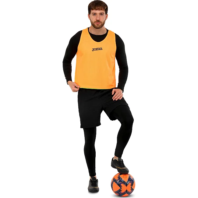 Манішка спортивна ігрова двостороння цільна JOMA

 101689-050 cалатово-жовтогарячий (Салатовий-жовтогарячий)