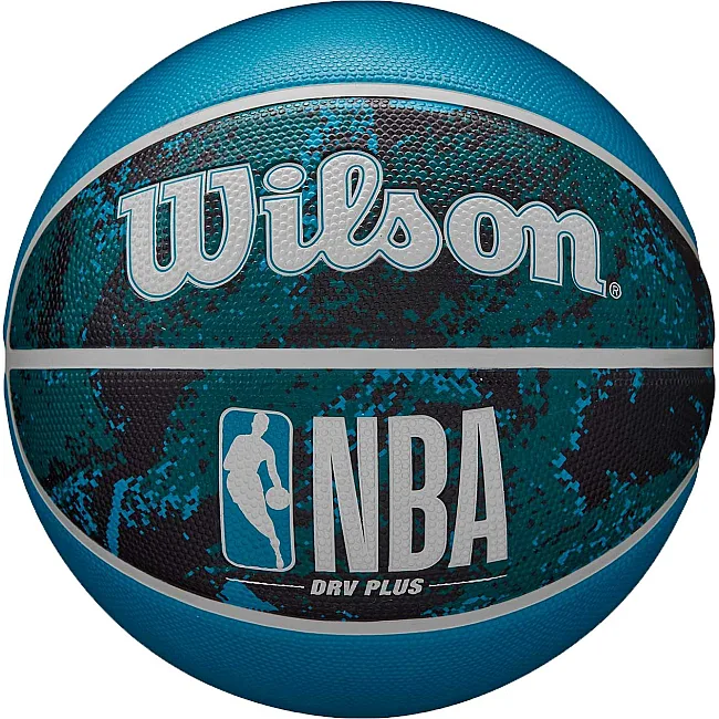 Мяч баскетбольный Wilson NBA DRV PLUS VIBE BSKT Black/Blue size 7