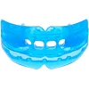 Капа для бокса Shock Doctor Double Braces под брекеты, верхние и нижние зубы, взрослая (возраст 12+) Blue (art. 4300-BLU-AD)