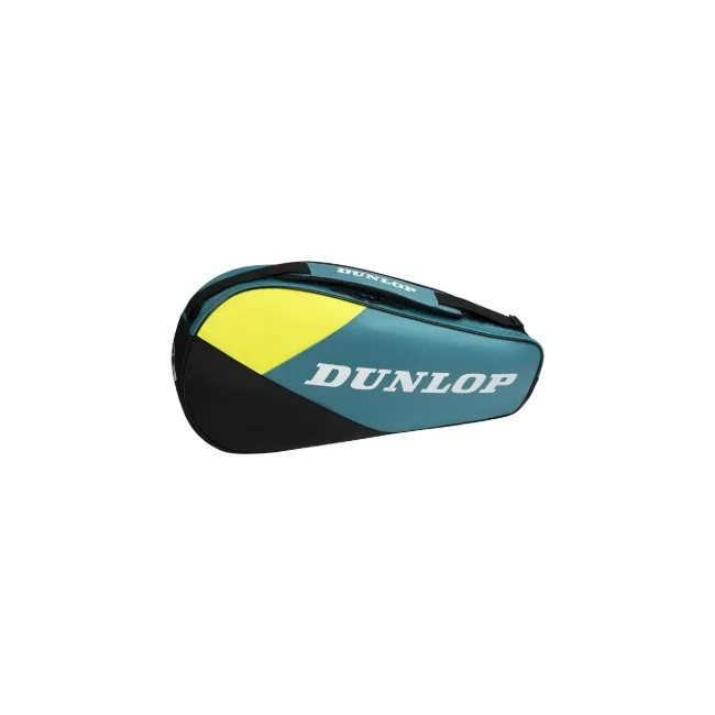 Чехол для теннисных ракеток Dunlop Tac SX club 3 racket teal/black/yelllow