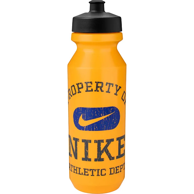 Пляшка для води Nike BIG MOUTH BOTTLE 2.0 32OZ жовтий, сірий, синій, чорний 946 мл