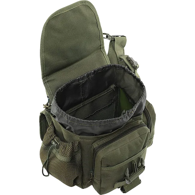 Сумка через плечо тактическая
 SILVER KNIGHT TY-249
 26х23х10см 6л (Оливковый)