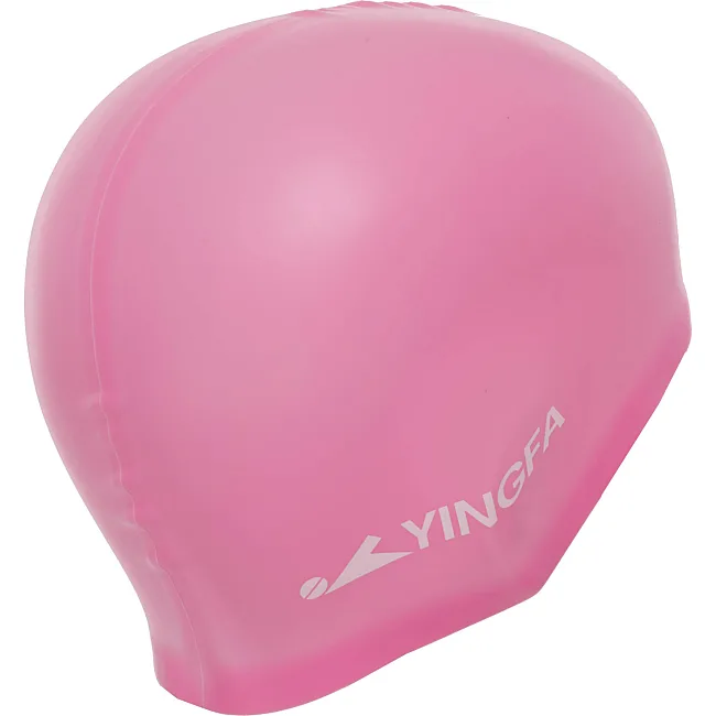 Шапочка для бассейна силиконовая юниорская YINGFA K0061 (Черный)