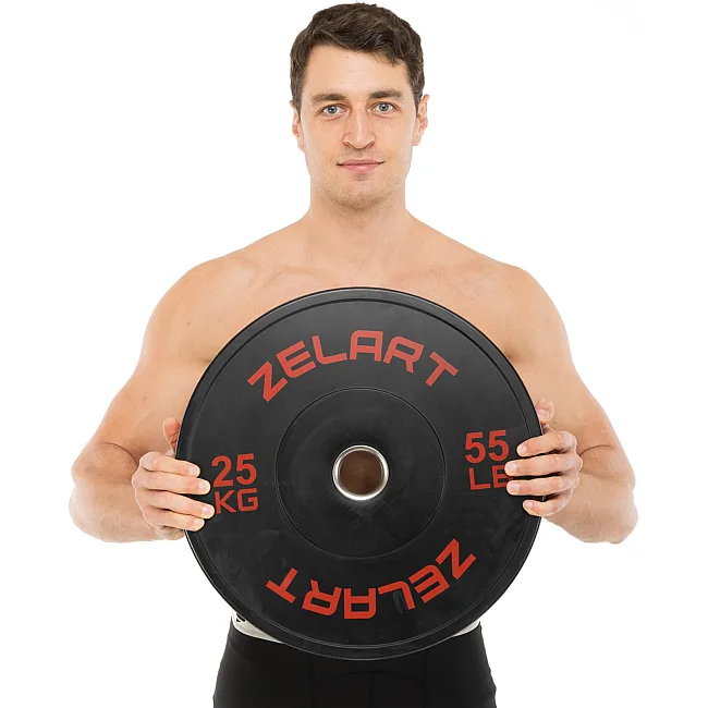 Бамперний диск гумовий

 ZELART
 TA-4790-25 51мм 25кг