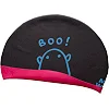 Двухсторонняя шапочка для плавания
 силиконовая юниорская MADWAVE
 BOO! reversible M055022 (Черный-розовый)