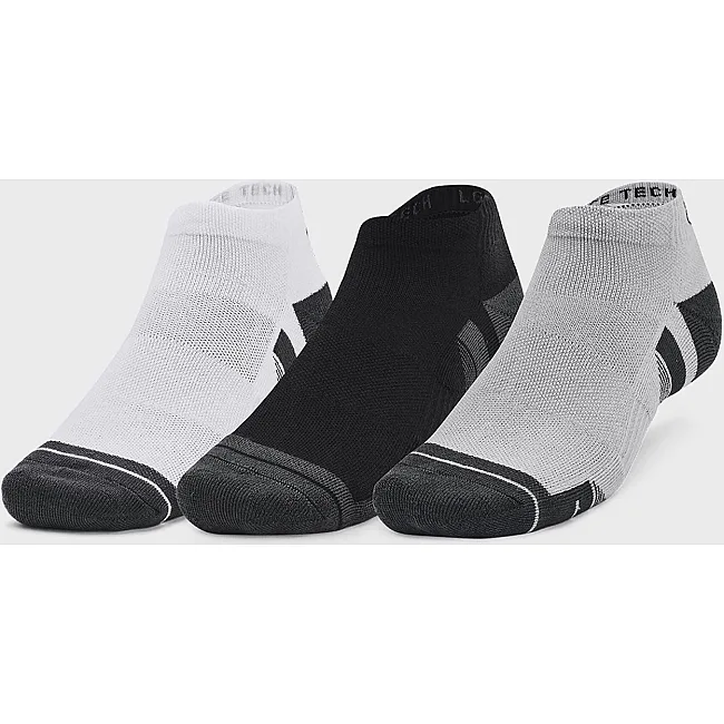 Носки UNDER ARMOUR Performance Tech 3pk Low серый