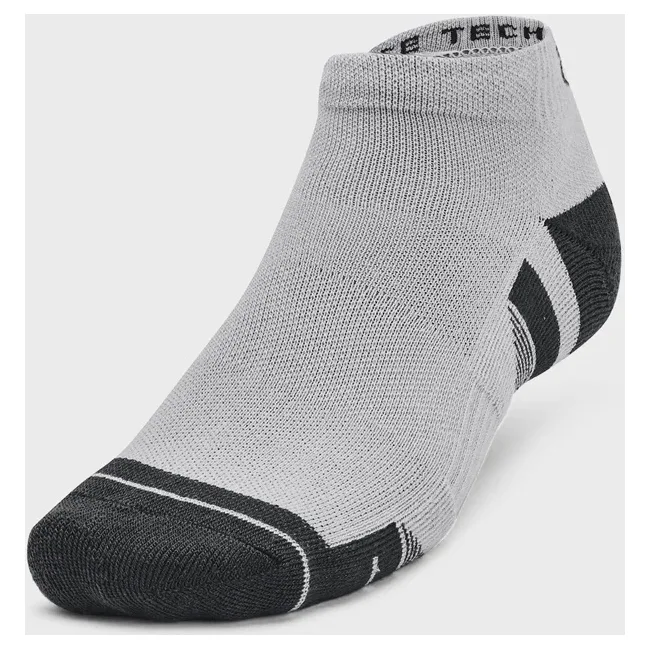 Носки UNDER ARMOUR Performance Tech 3pk Low серый