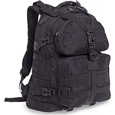 Штурмовой тактический рюкзак трехдневный SILVER KNIGHT TY-046 44х32х21см 30л (Черный)