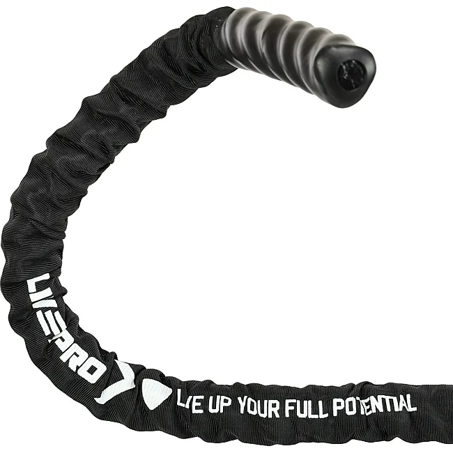 Канат для кросфіту в захисному рукаві
 LiveUp LP8172-9 9м