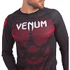 Рашгард лонгслив мужской VENUM
 NOGI 2.0 CO-8136 (Черный-коричневый)