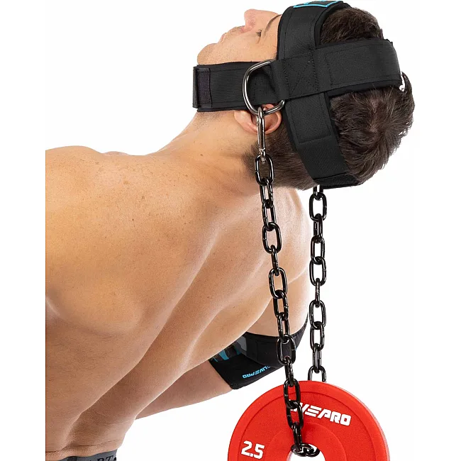 Упряжь тренажер для тренировки мышц шеи NECK HARNESS LiveUp LP8715