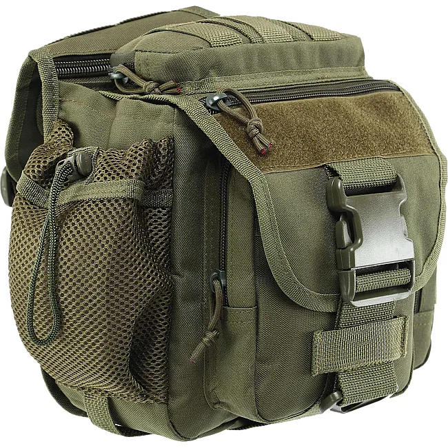 Сумка через плечо тактическая
 SILVER KNIGHT TY-249
 26х23х10см 6л (Оливковый)