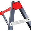 Каркас для гойдалки K-SPORT КSОZ016, 164 х 140 х 206 см - червоно-сірий