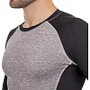 Костюм компрессионный мужской лонгслив и штаны LIDONG LD-1005-LD-1205 (Черный-синий)