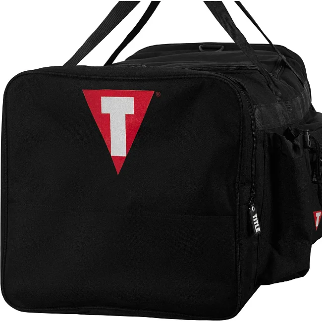 Спортивная сумка TITLE Boxing Deluxe Gear Bag Black