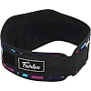 Пояс атлетический текстильный FAIRTEX 165551 спинка-18см-голубой