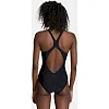 Купальник закрытый для женщин Arena KIKKO V SWIMSUIT V BACK GRAPHI черный, серый
