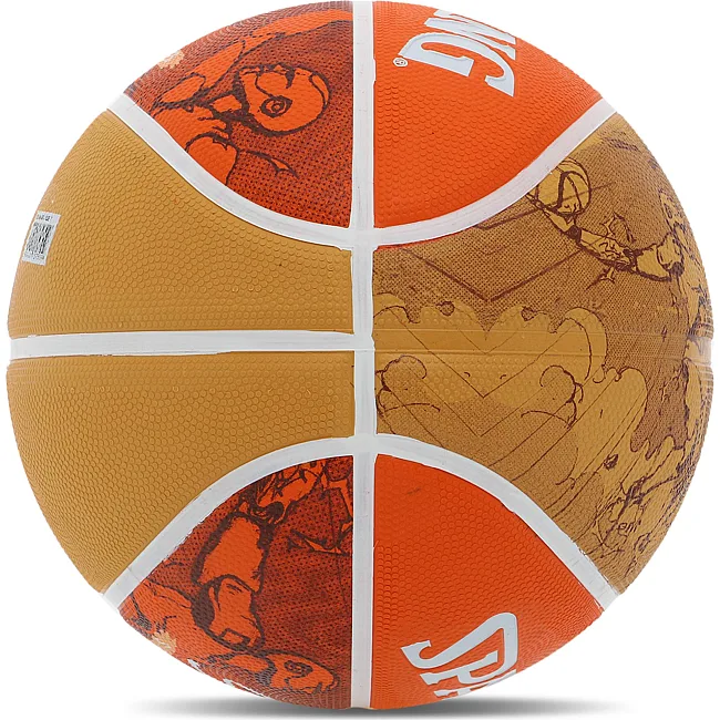 Баскетбольный мяч
 резиновый SPALDING JUMP SKETCH 84452Y
 7