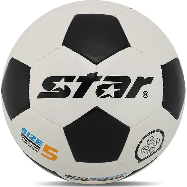 Футбольный мяч SELECT
AR PR
PECT SB8655 №5 PU (Белый-черный)