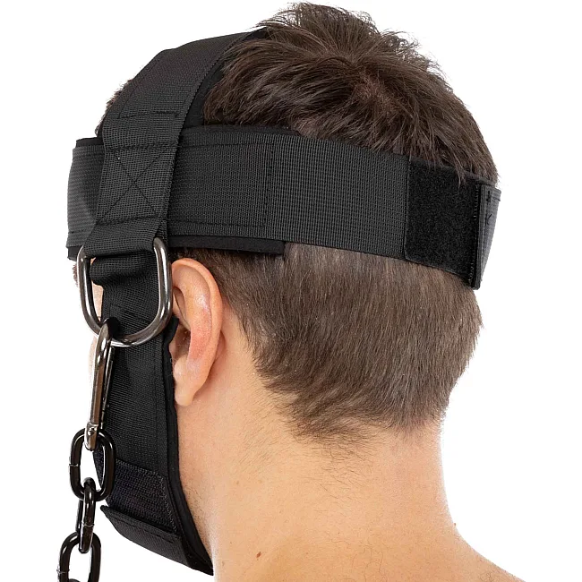Упряжь тренажер для тренировки мышц шеи NECK HARNESS LiveUp LP8715