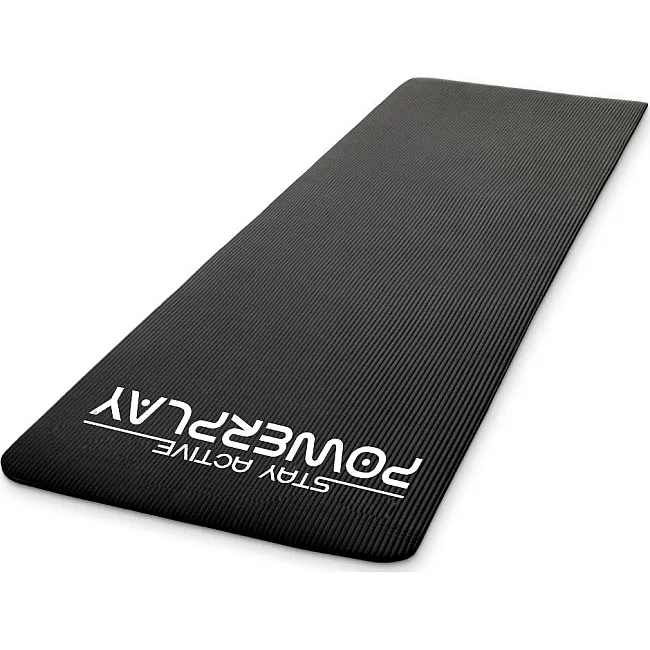 Коврик для йоги и фитнеса PowerPlay 4152 NBR Performance Mat Черный (183x61x1)