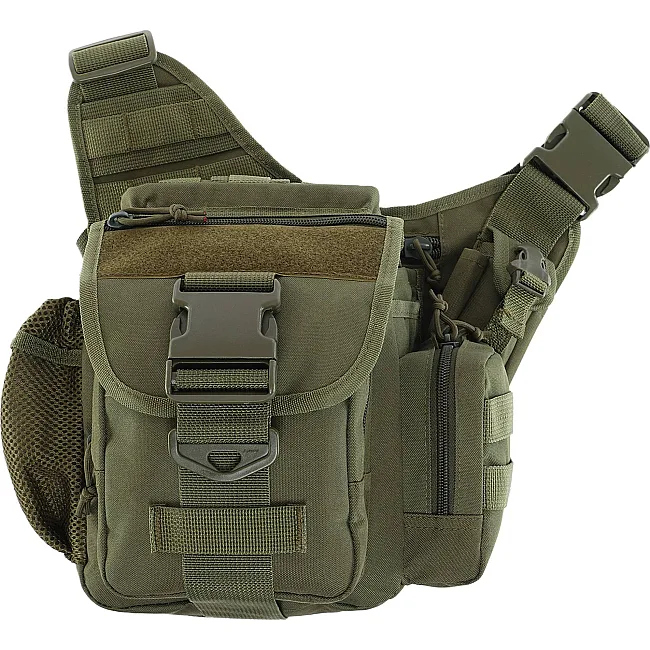 Сумка через плечо тактическая
 SILVER KNIGHT TY-249
 26х23х10см 6л (Оливковый)