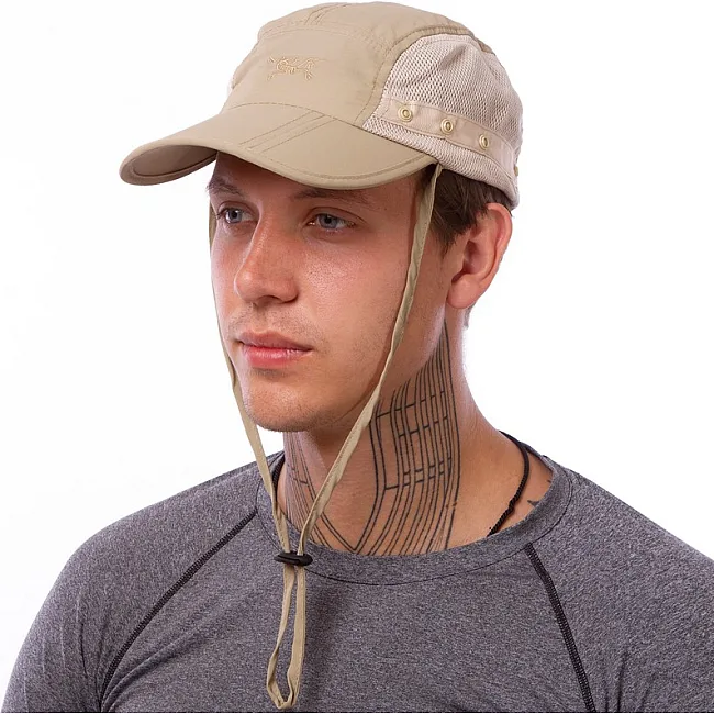 Кепка с защитой шеи от солнца Sahara Cap ARCTERYX TY-1625 (Оливковый)