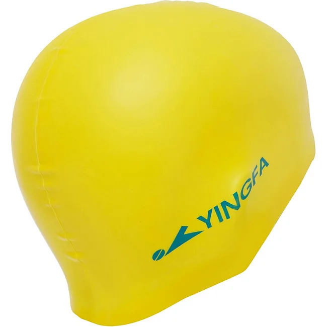 Шапочка для бассейна силиконовая юниорская YINGFA K0061 (Черный)