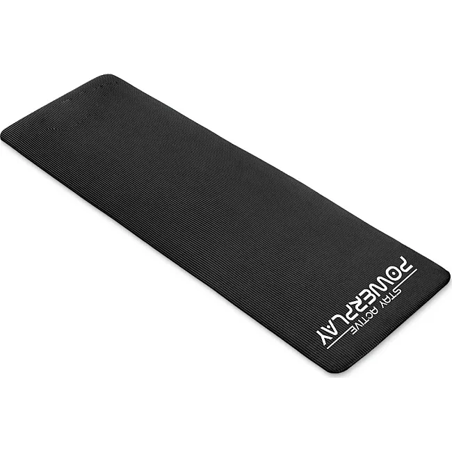 Коврик для йоги и фитнеса PowerPlay 4152 NBR Performance Mat Черный (183x61x1)