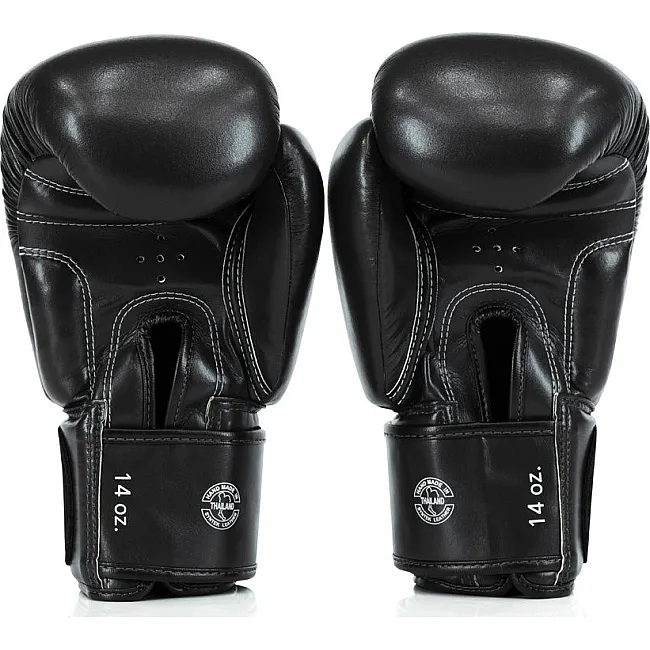 Боксерские перчатки Fairtex BGV27 Black (бинты в комплекте)