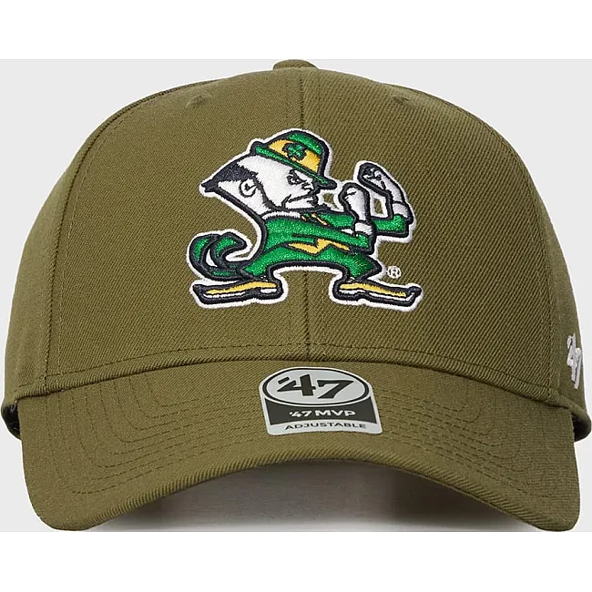 Кепка MVP 47 Brand NOTRE DAME FIGHTING IRISH зеленый