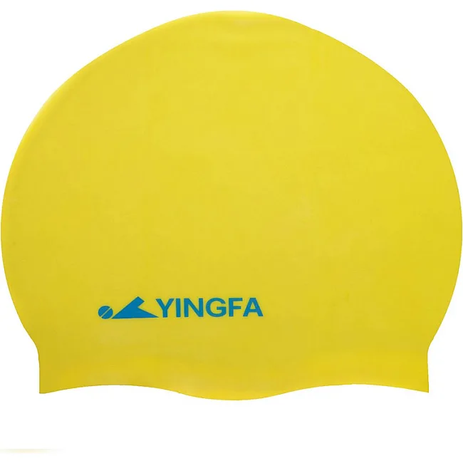 Шапочка для бассейна силиконовая юниорская YINGFA K0061 (Черный)