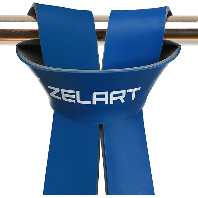 Резина петля для подтягиваний двухслойная ZELART
 FI-0911-7 (Синий)