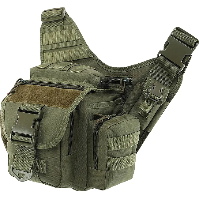 Сумка через плечо тактическая
 SILVER KNIGHT TY-249
 26х23х10см 6л (Оливковый)