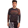 Рашгард лонгслив мужской VENUM
 NOGI 2.0 CO-8136 (Черный-коричневый)