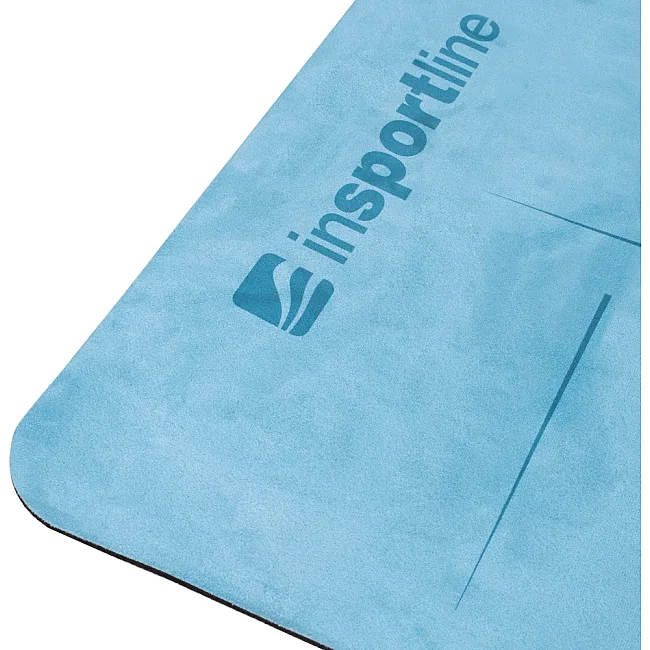 Килимок для йоги inSPORTline Padvana 183x61x0,4 см, блакитний