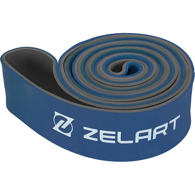 Резина петля для подтягиваний двухслойная ZELART
 FI-0911-7 (Синий)