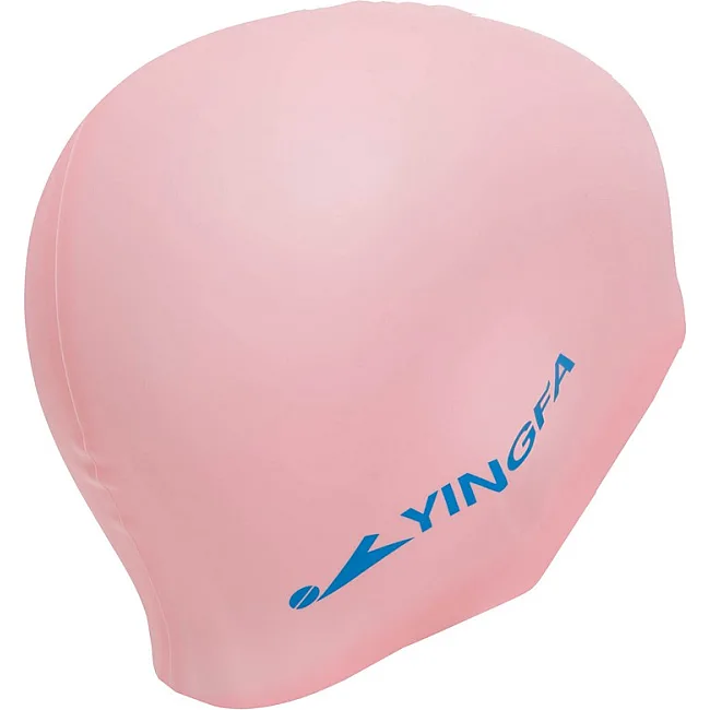 Шапочка для бассейна силиконовая юниорская YINGFA K0061 (Черный)
