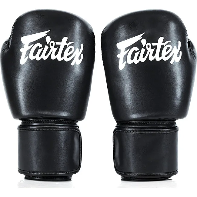 Боксерские перчатки Fairtex BGV27 Black (бинты в комплекте)
