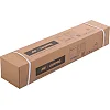 Штанга неразборная с фиксированным весом прямая полиуретановая LiveUp LP8010-15 длина-89,2см 15кг