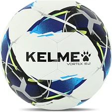 Футбольный мяч KELME NEW TRUENO 9886130-9113-5 №5 PU (Белый-голубой)