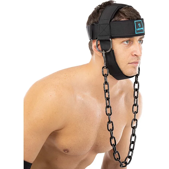 Упряжь тренажер для тренировки мышц шеи NECK HARNESS LiveUp LP8715