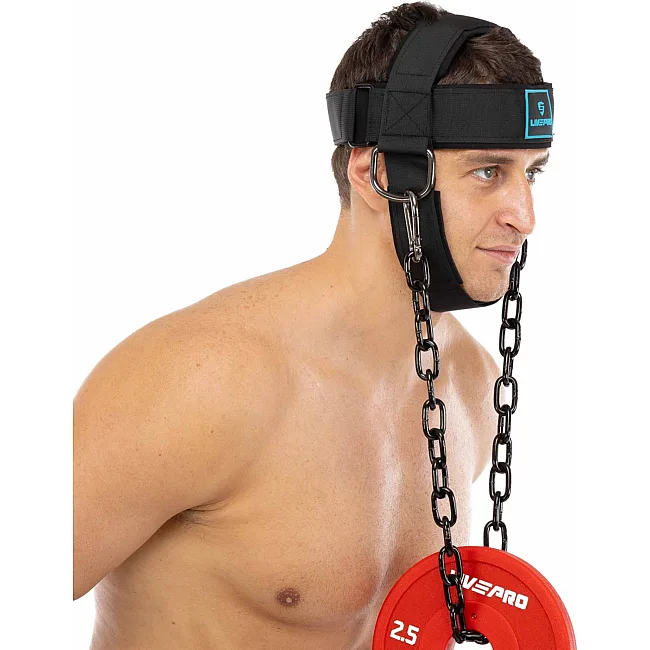 Упряжь тренажер для тренировки мышц шеи NECK HARNESS LiveUp LP8715