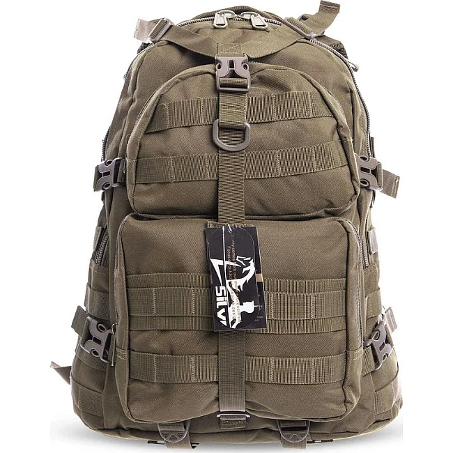 Штурмовой тактический рюкзак
 трехдневный SILVER KNIGHT TY-046
 44х32х21см 30л (Черный)