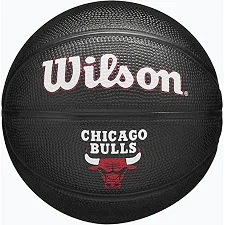 Мяч баскетбольный Wilson NBA TEAM TRIBUTE MINI BLACK CHI BULLS size 3