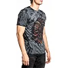 Футболка AFFLICTION Forget In Obsidan SS Tee Doom Wash
