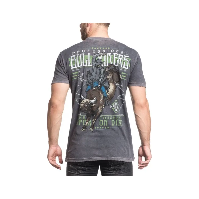 Футболка AFFLICTION PBR Mauney Black
