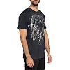 Футболка чоловіча AFFLICTION Black Night Tee Black Beauty Potassium Spray