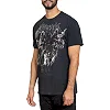 Футболка чоловіча AFFLICTION Black Night Tee Black Beauty Potassium Spray
